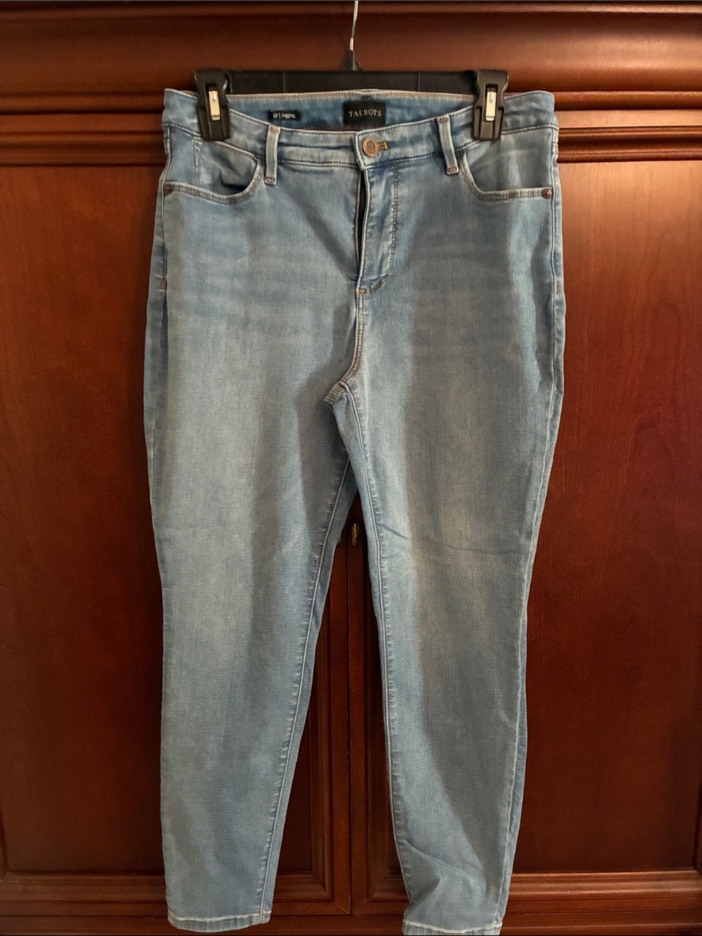 Talbots Skinny Jeans in Light Blue Wash jegging